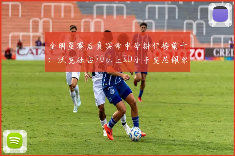 全明星赛后真实命中率排行榜前十：沃克独占70以上KD小卡克尼佩尔紧随其后